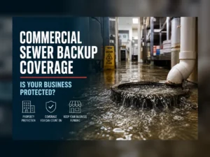 Commercial Sewer Backup Coverage: Is Your Business Protected?