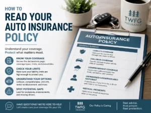 How to Read Your Auto Insurance Policy Before You Need It